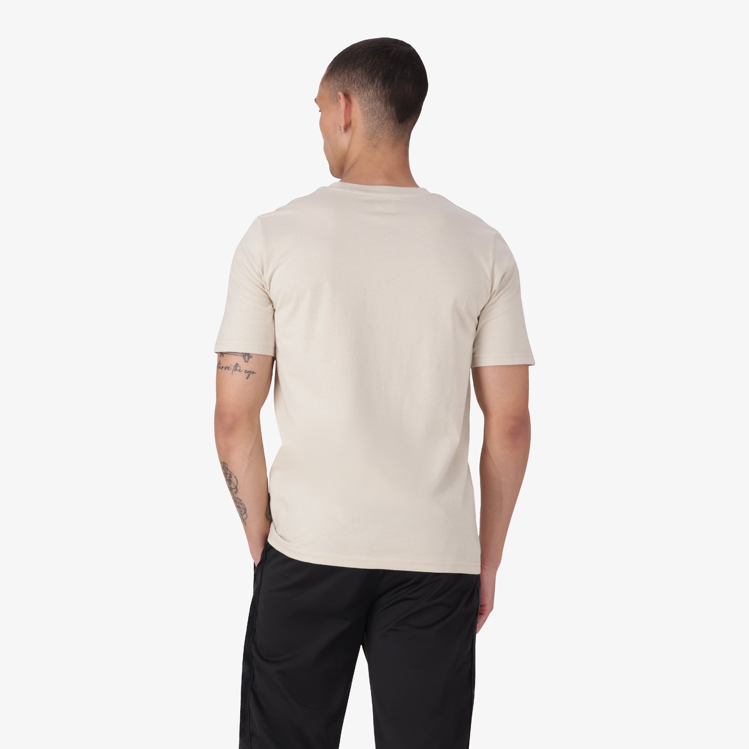 Logo Feddu T-Shirt - Beige Fog - Image 3