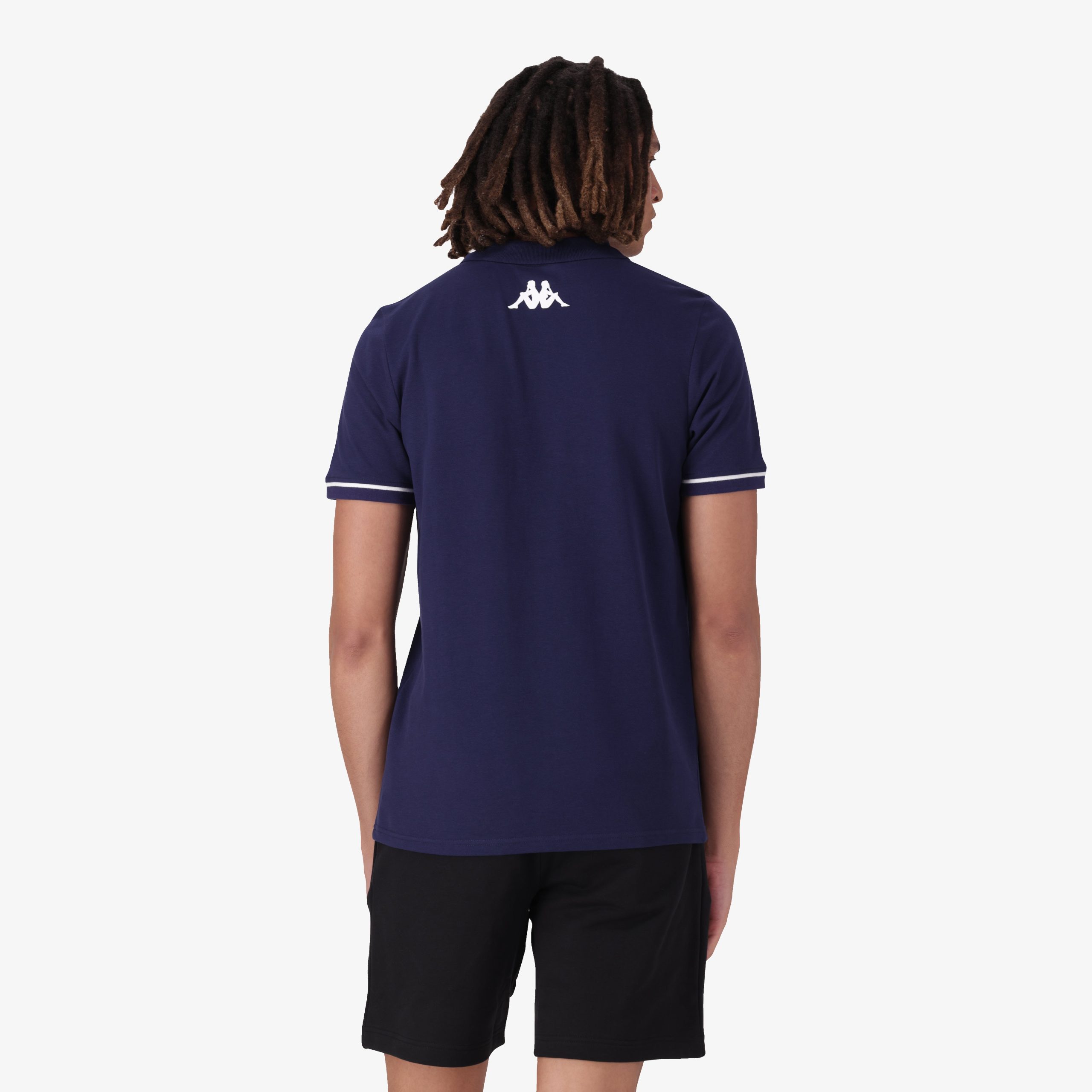 Barli Polo - Blue Marine/White - Image 3